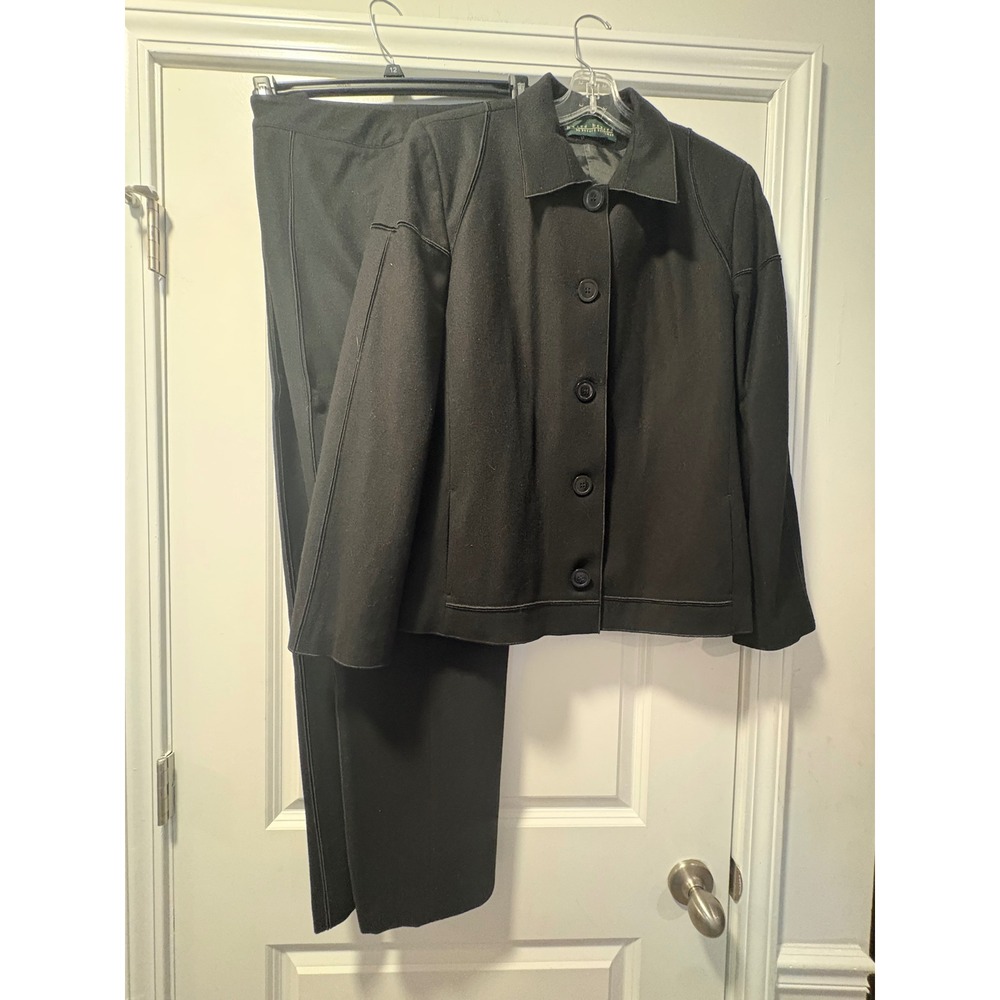 Harve Benard Wool Blend Pant Suit Set - Size 14‎